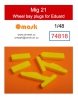 Omask 74818 Mig 21 wheel bay plugs (for Eduard) 1/48